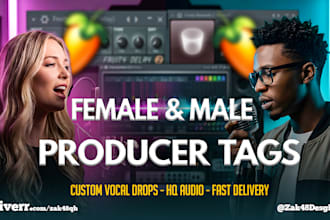 make you a custom producer beat tag simple tag