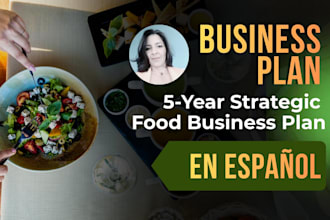 create a business plan for your food or restaurant project