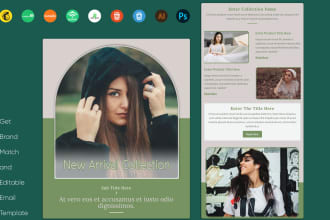 do mailchimp newsletter, email marketing, template design automation