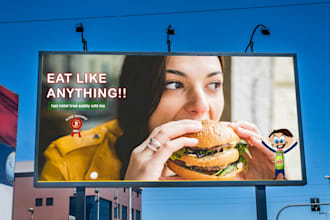 design a professional flyer or poster