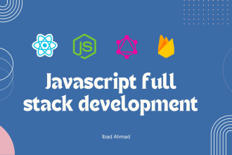 develop javascript web app with react js node js redux firebase graphql next js