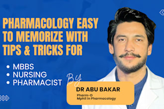 teach you pharmacology with tricks and offer lifetime access