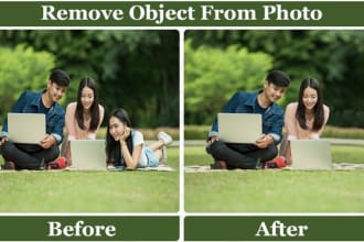 add or remove person, objects, change background photoshop