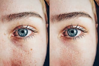 edit your photo professionally without losing skin texture