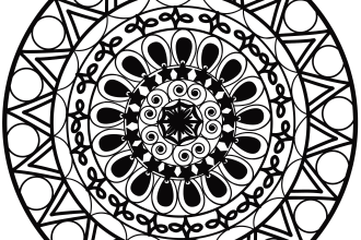 draw beautiful mandala designs