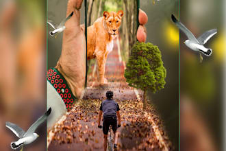 do amazing  create high photo manipulations