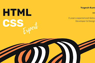 do html and css changes on your website