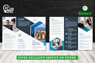 design amazing corporate brochure and product catalog