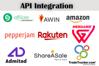 integrate affiliate api like cj, awin, shareasale, rakuten