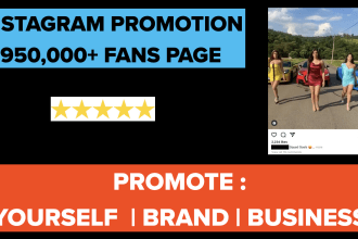 do shoutout promotion on 950k luxury ig page