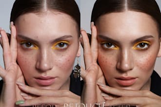 do beauty, full retouch to your photos