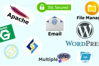 setup vps server with free control panel for you