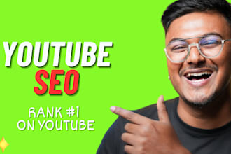 do youtube video SEO and optimization as an expert