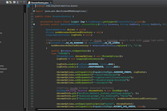 do automation testing using java, selenium, cucumber