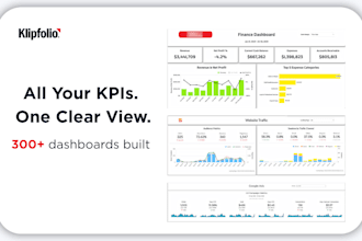build a custom klipfolio KPI dashboard