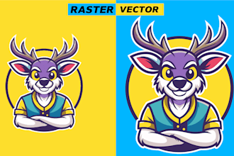 do vector tracing logo vectorize image raster to vector ai
