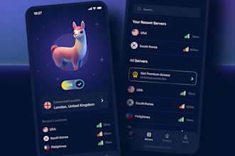 do mobile app design using figma