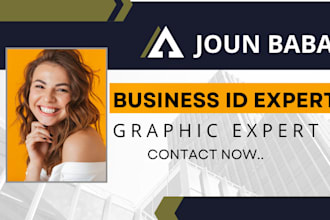 design modern business id card for company