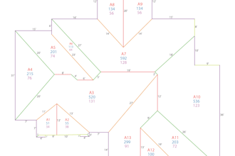 design 2d floor plans, roofs and also roof takeoff