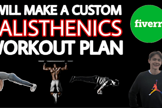 create personalized calisthenics bodyweight home workout program