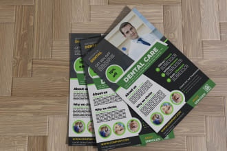 design professional flyers, social media campaigns, and business flyers