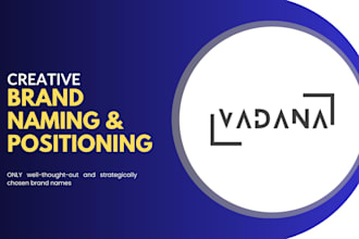 brainstorm creative brand names and brand positioning