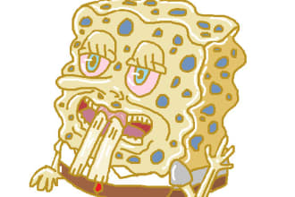 draw cursed versions of images and characters