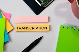 transcripciones de audio a documento