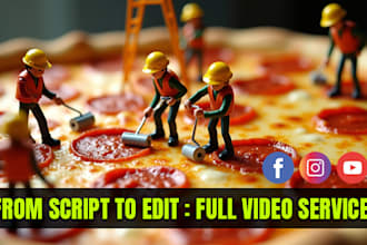 script and edit engaging videos for youtube and social media