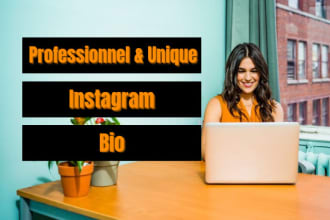 create a high performing instagram bio