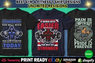 do crossfit fitness t shirt, workout gym t shirt design