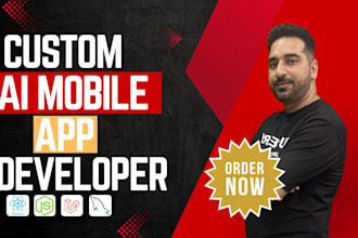 be ai developer, build ai mobile app for android and ios mobile app