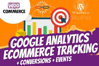 set up ecommerce tracking in wordpress, woo commerce