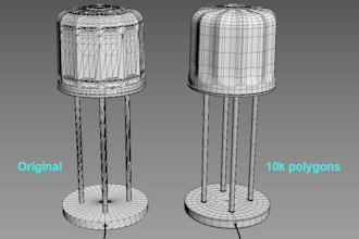retopologize, optimize and clean up your 3d model with quad topology