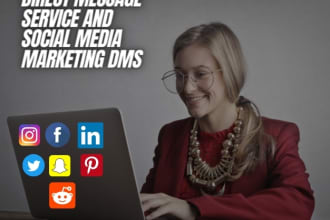 do direct message service and social media marketing dms