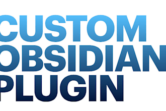create a customized obsidian plugin