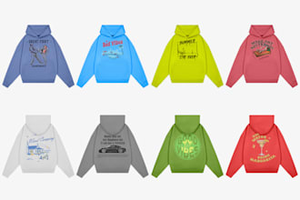 mockup anything you want in hoodies, t shirts, sweaters