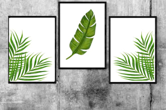 design printable wall art for you