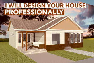 draw architectural house plans professionally