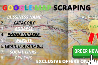 do b2b leads, google map scraping, lead generation