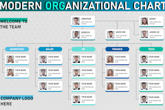 design modern org charts, flowcharts, business infographics, diagrams