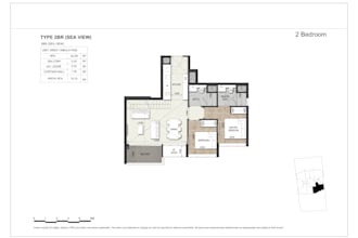 do floor plan in 2d plan with color for real estate agent