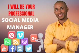 be your professional social media manager