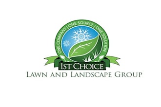 design an awesome organic logo with lawn and landscape
