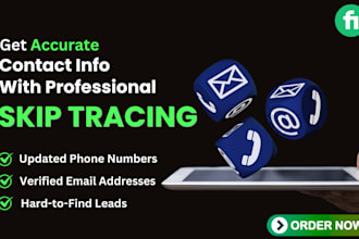 provide real estate skip tracing and lead generation
