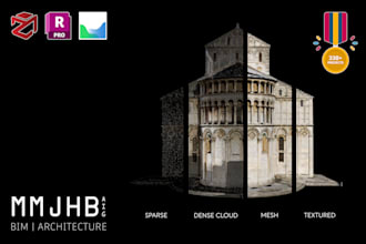 create 3d mesh and point clouds using photogrammetry