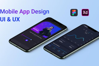 do creative mobile app UI UX design