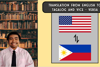 translate your articles from english to tagalog and vice versa