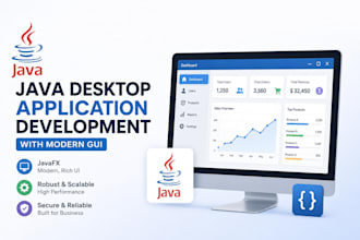 build modern gui applications using java