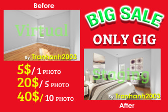 do virtual staging, virtual furniture
